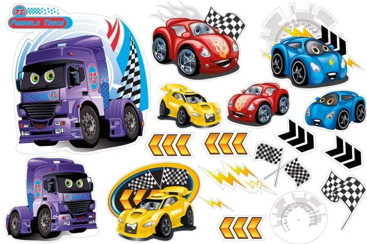 Casper - samolepky auta