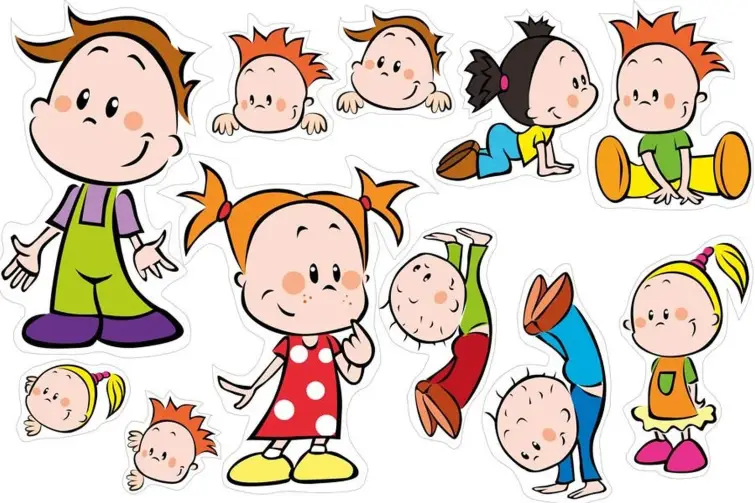 Casper - samolepky figurky