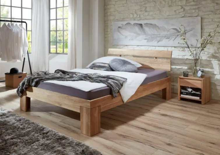 Dubová postel Rina 180×200