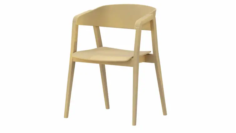 Židle celodřevěná MIA stohovatelná