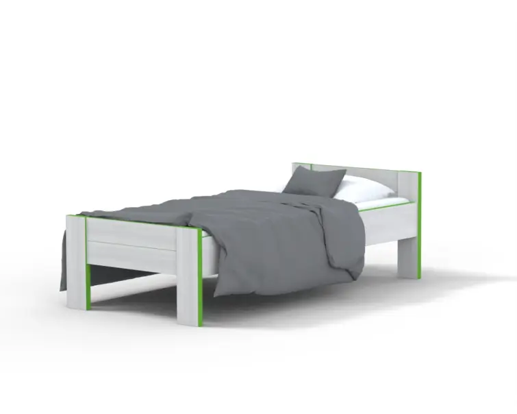 BRADOP Dětská postel CASPER C107 krémová 90×200 